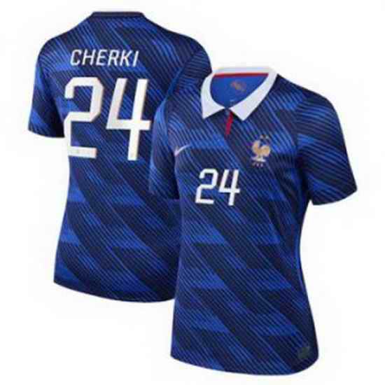Women 24Rayan Cherki France Jersey   3